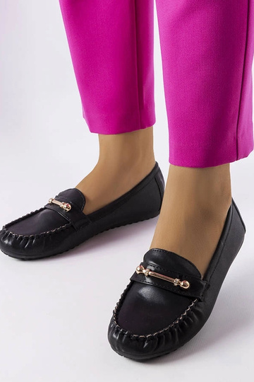 Silver loafers Ilana