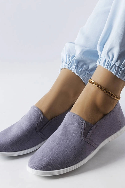 Silver loafers Ilana