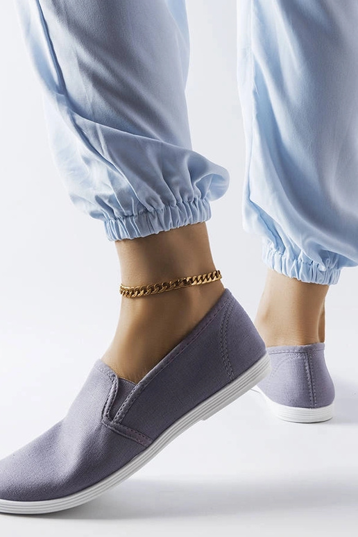 Silver loafers Ilana