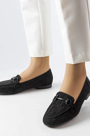 Silver loafers Ilana