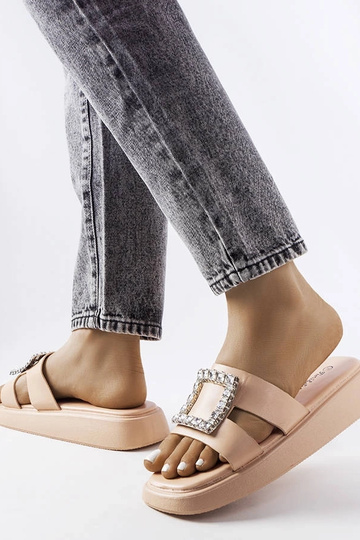 Silver loafers Ilana