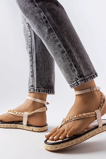 Yellow sandals Dolores