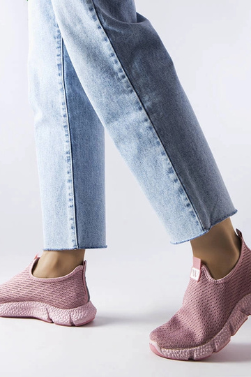 Różowe wsuwane sneakersy Yellville 2