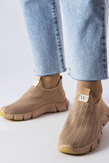 Beżowe wsuwane sneakersy Yellville 2