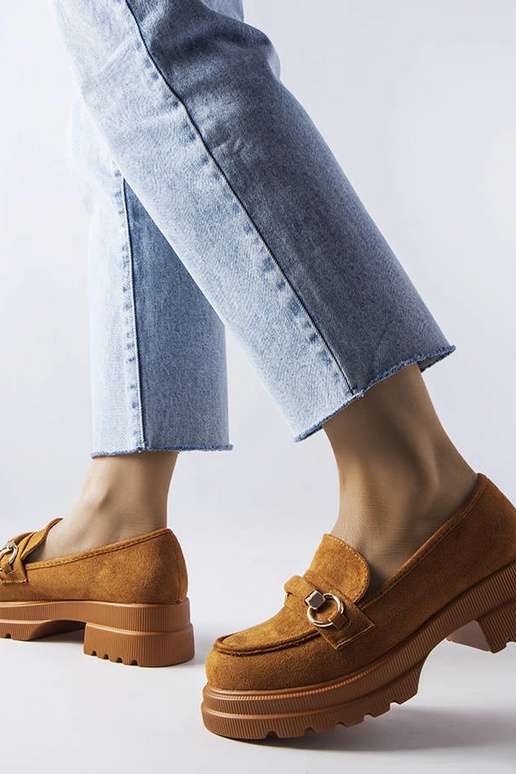 Silver loafers Ilana