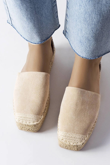 Women's red espadrilles Big Star HH274494 2