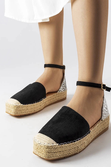 Women's red espadrilles Big Star HH274494