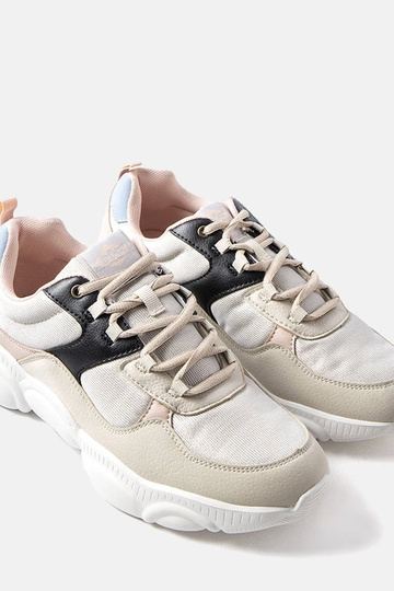 Beżowe buty sportowe... 2