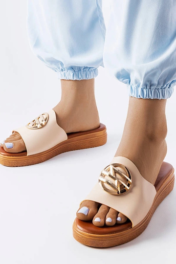 Silver loafers Ilana