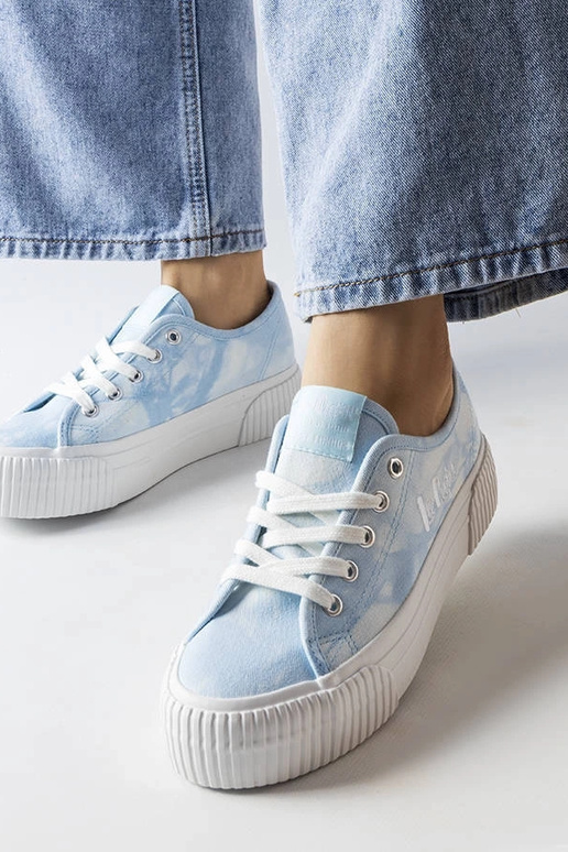 Niebieskie trampki Lee Cooper...