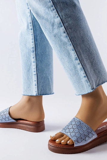 Rose gold slides Trisha 2