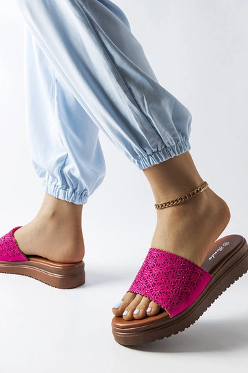 Rose gold slides Trisha 2