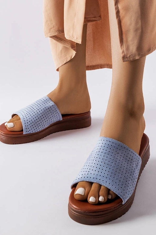 Rose gold slides Trisha Rose gold slides Trisha