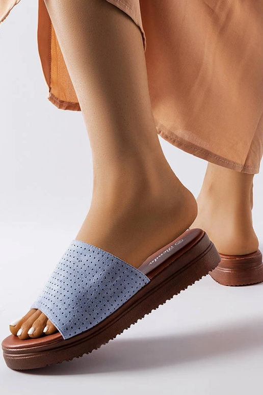 Rose gold slides Trisha Rose gold slides Trisha