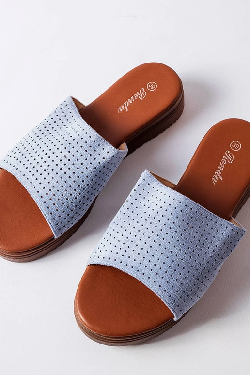 Rose gold slides Trisha Rose gold slides Trisha