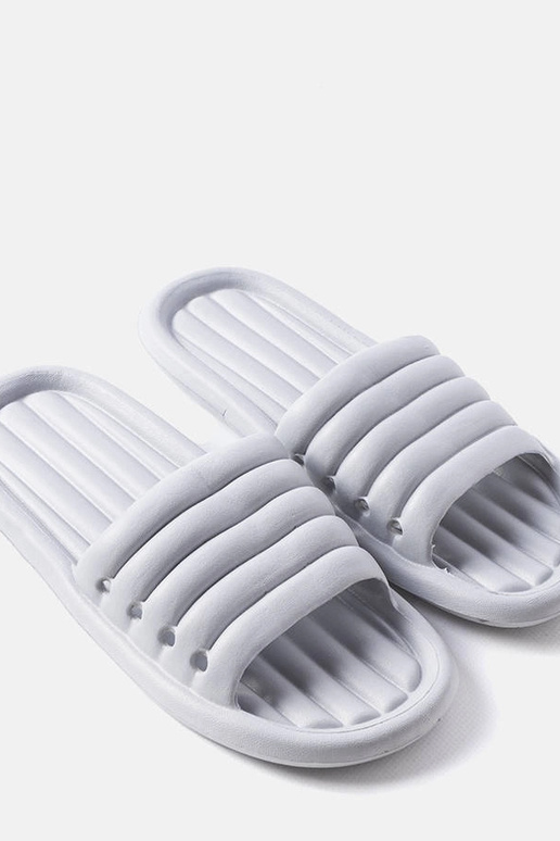 Szare męskie klapki Fugère