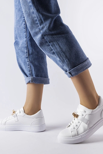 White-pink sneakers Boomshom