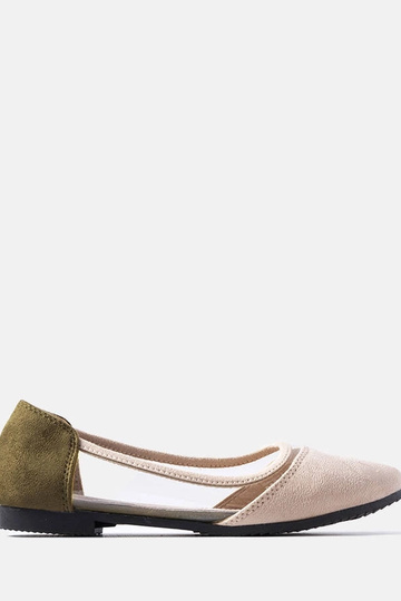 Zamszowe balerinki...