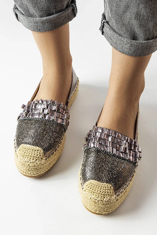 Silver loafers Ilana