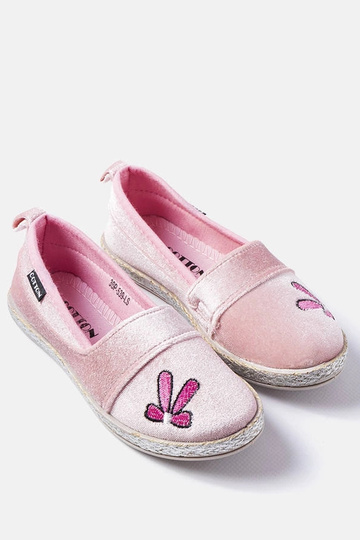 Green sneakers for kids...