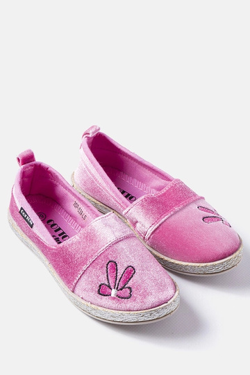 Green sneakers for kids...