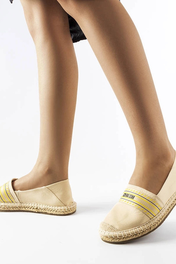 Women's red espadrilles Big Star HH274494