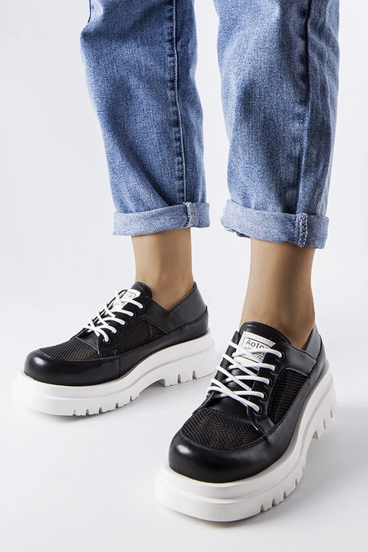 Silver loafers Ilana