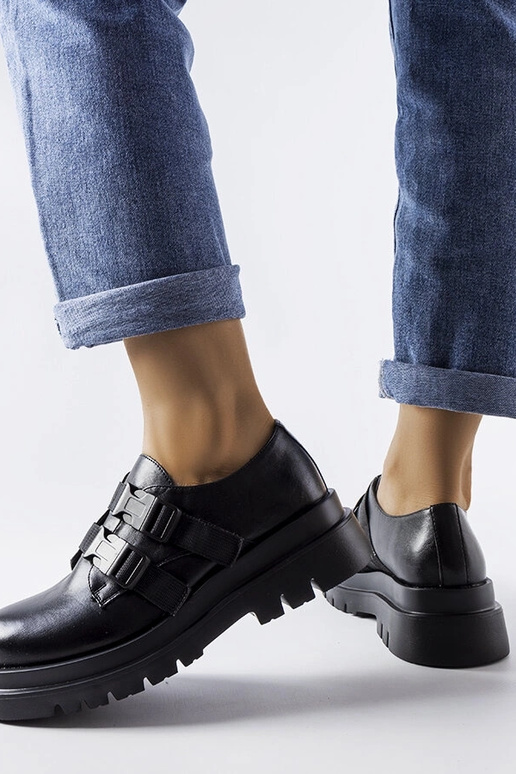 Navy-blue oxford shoes Holanda