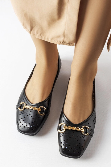 Silver loafers Ilana