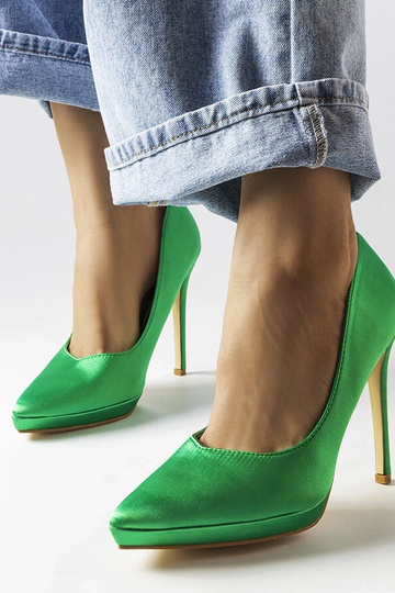 Yellow stilettos Angela