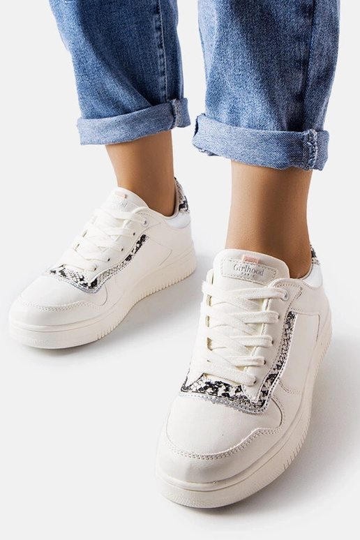 White trainers Justar