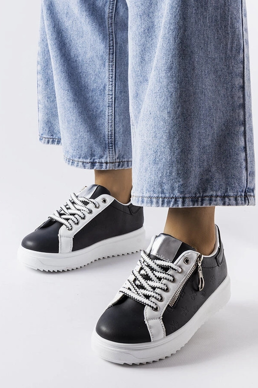 Silver loafers Ilana