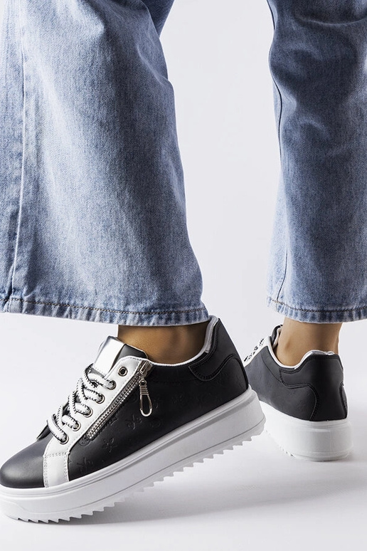 Silver loafers Ilana