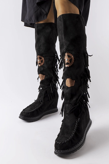 Silver loafers Ilana