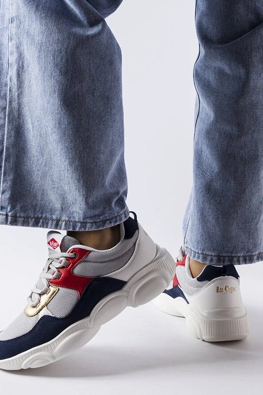 Damskie szare buty sportowe...