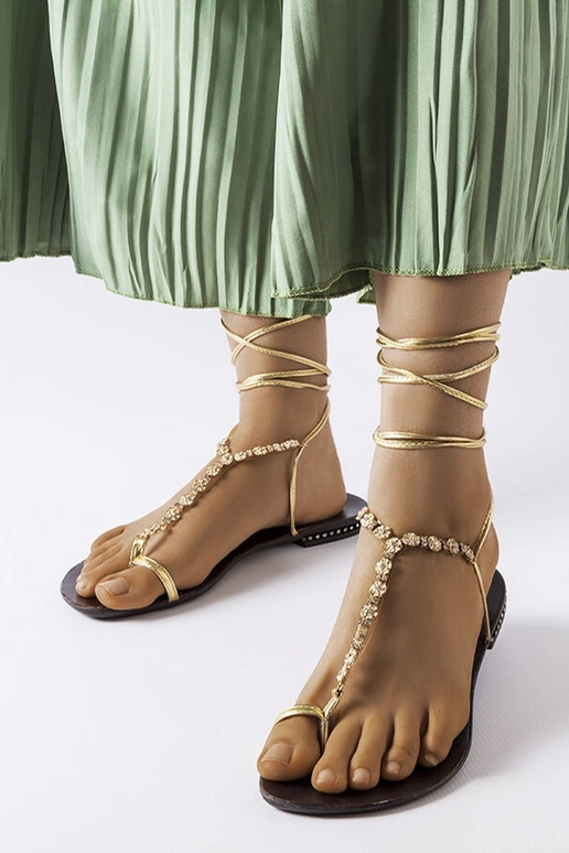 Yellow sandals Dolores