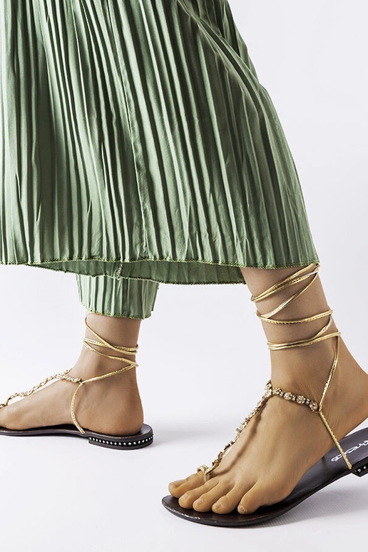 Yellow sandals Dolores