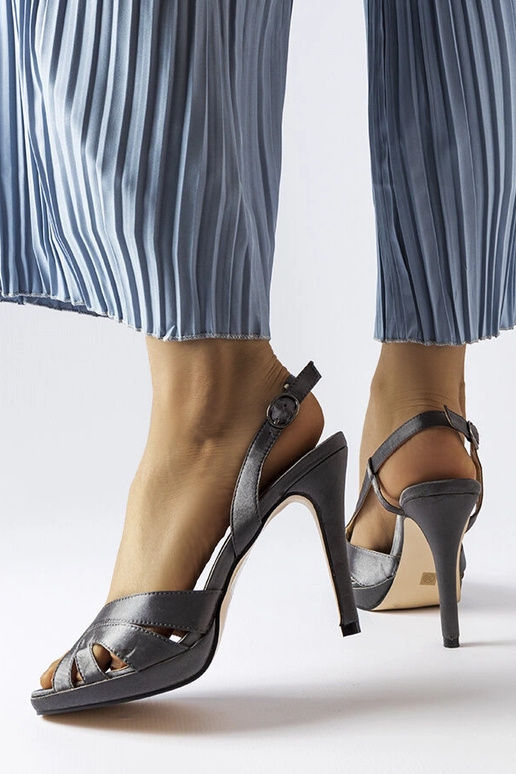 Silver loafers Ilana