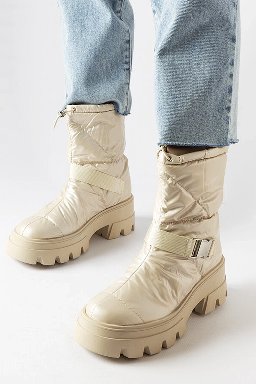 Beige boots Huff Beige boots Huff