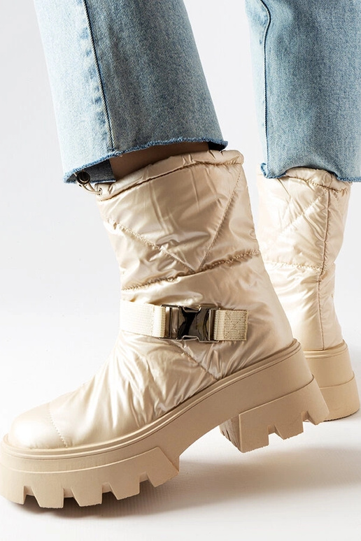 Beige boots Huff Beige boots Huff