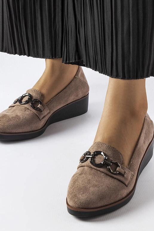 Silver loafers Ilana