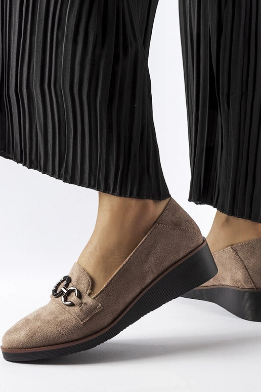 Silver loafers Ilana