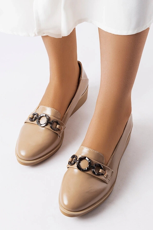 Silver loafers Ilana