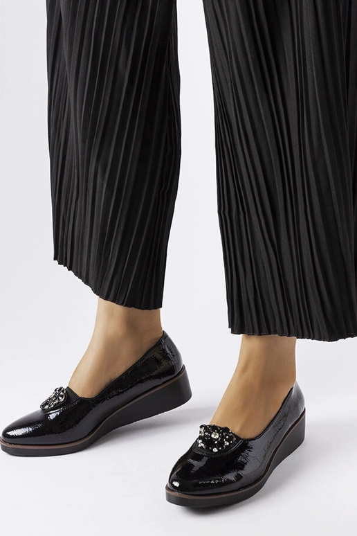 Silver loafers Ilana