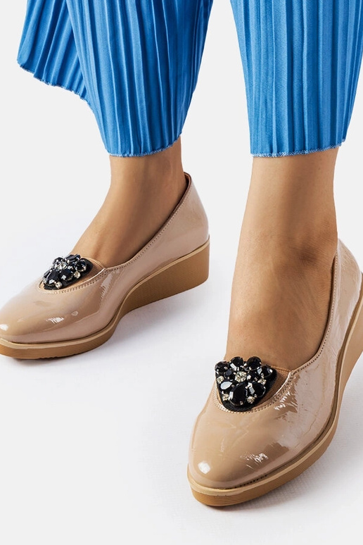 Silver loafers Ilana