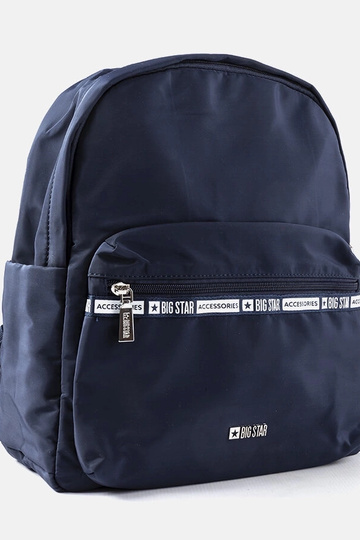 Maroon laptop backpack Big Star Tempeste