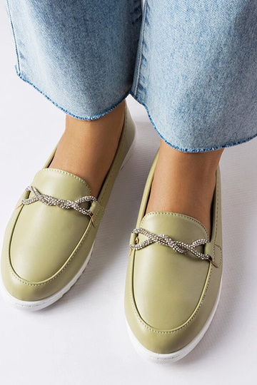 Silver loafers Ilana 2