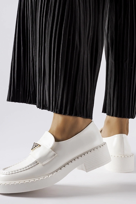 Silver loafers Ilana