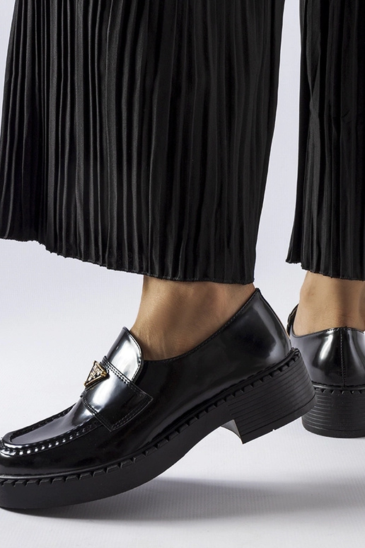 Silver loafers Ilana