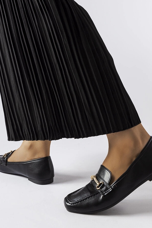 Silver loafers Ilana